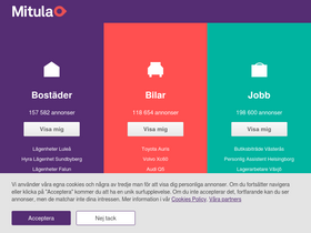 'mitula.se' screenshot