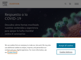 'tienda.elsevier.es' screenshot