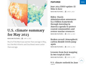 'climate.gov' screenshot