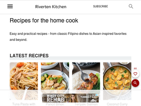'rivertenkitchen.com' screenshot