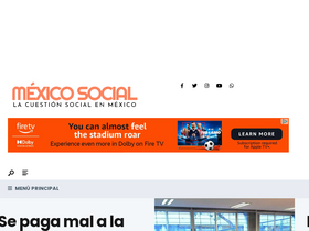 'mexicosocial.org' screenshot