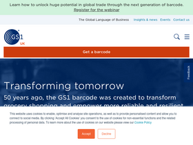 'gs1uk.org' screenshot