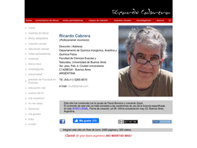 'ricuti.com.ar' screenshot