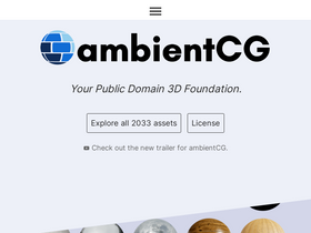 'ambientcg.com' screenshot