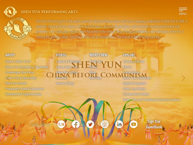'shenyunperformingarts.org' screenshot