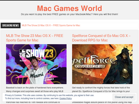 'macgamesworld.com' screenshot