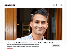 'aplausin.cz' screenshot
