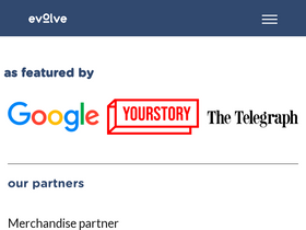 'evolveinc.io' screenshot