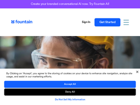 'fountain.com' screenshot