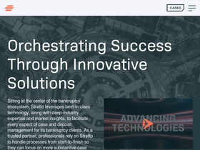 'stretto.com' screenshot