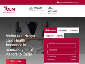 'qlm-online.com' screenshot