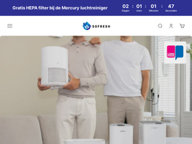 Sofreshonline homepage screenshot
