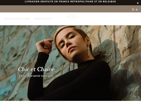 Chic Et Chaine homepage screenshot