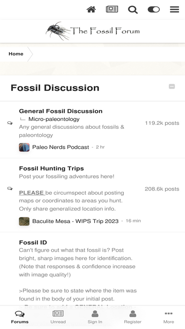 thefossilforum.com