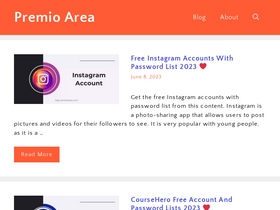 'premioarea.com' screenshot