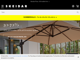 'skeidar.no' screenshot
