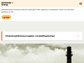 'karlstadsenergi.se' screenshot