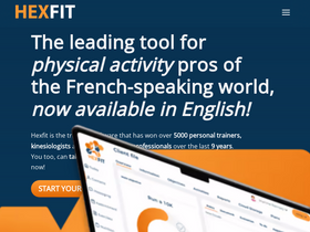 'myhexfit.com' screenshot