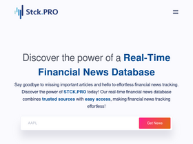 'stck.pro' screenshot