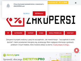 'zakupersi.com' screenshot