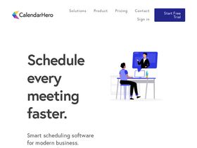 'calendarhero.com' screenshot