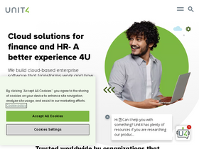 'unit4.com' screenshot