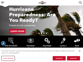 'briggsandstratton.com' screenshot