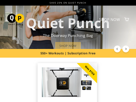 'quietpunch.com' screenshot