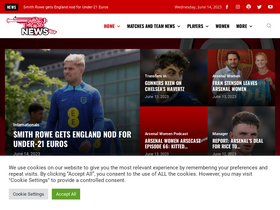 'arseblog.news' screenshot