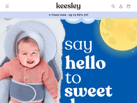 Keesley homepage screenshot