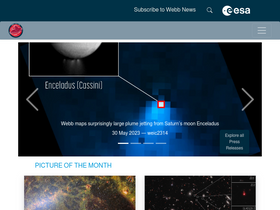 'esawebb.org' screenshot
