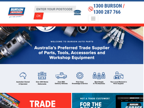 'ezyparts.burson.com.au' screenshot