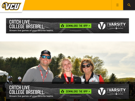 'vcuathletics.com' screenshot