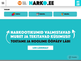 'narko.ee' screenshot