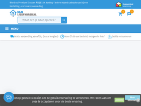 'mijnijzerwaren.nl' screenshot