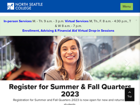 'northseattle.edu' screenshot