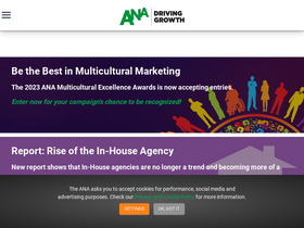 'ana.net' screenshot