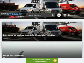 'fordtransitusaforum.com' screenshot