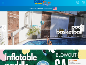 DunnRitePoolProducts homepage screenshot