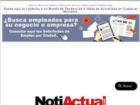 'notiactual.com' screenshot