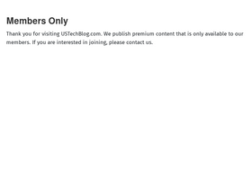 'ustechblog.com' screenshot