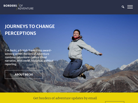 'bordersofadventure.com' screenshot