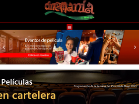 'cinemania.com.co' screenshot