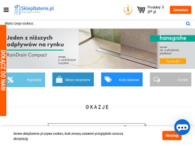 'sklepbaterie.pl' screenshot