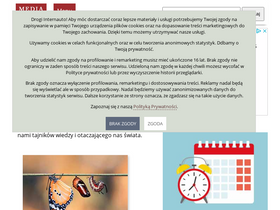 'medianauka.pl' screenshot