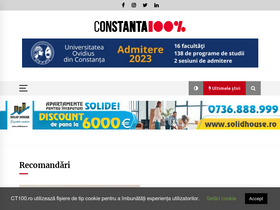 'ct100.ro' screenshot