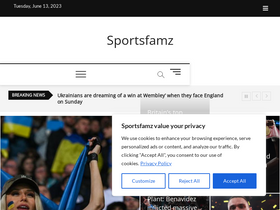 'sportsfamz.org' screenshot