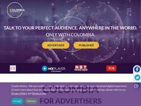 'colombiaonline.com' screenshot