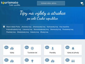 'tourismato.cz' screenshot