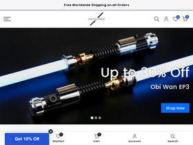 anasaber.com homepage screenshot